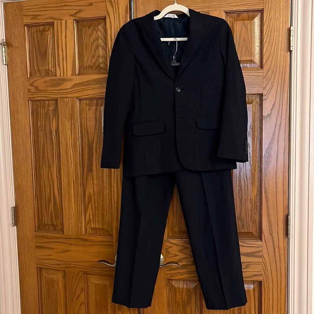 Cat & Jack boys navy suit. Size 14